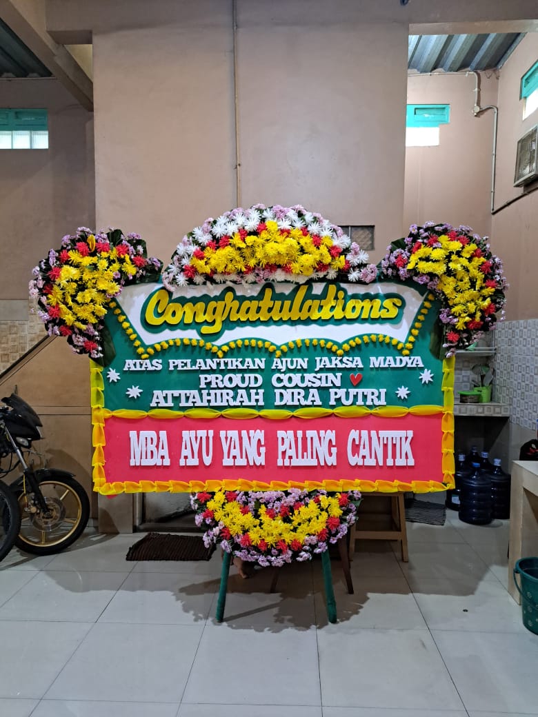 Papan Bunga Besar 6 Titik
